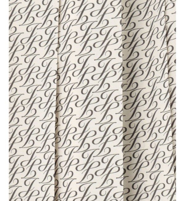 自由区「【セットアップ対応・洗える】モノグラムプリント スカート」|スカート|