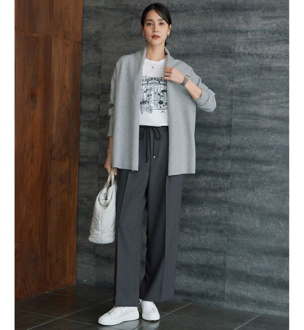 自由区「【洗える】ツイステッドダブルクロスワイドストレート パンツ」|その他|