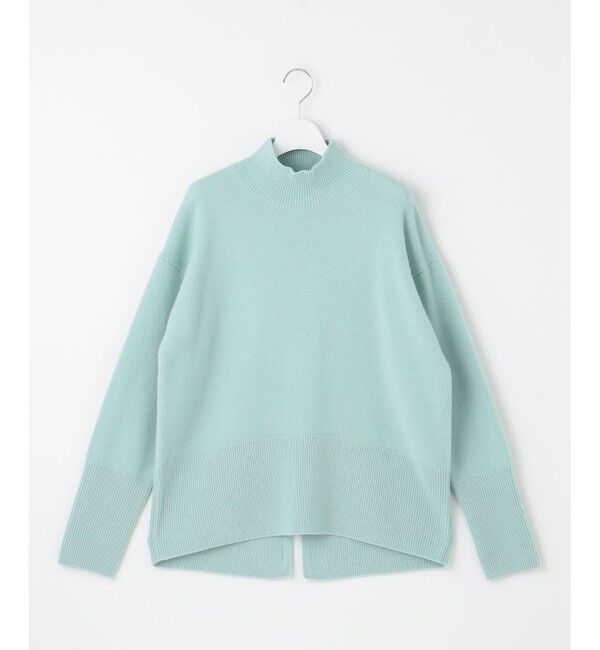 自由区「【WEB限定カラーあり・洗える】ウールカシミヤブレンドハイネック ニット」|ニット・セーター|