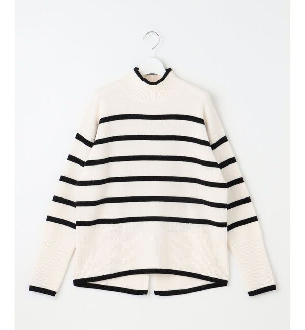 自由区「【WEB限定カラーあり・洗える】ウールカシミヤブレンドハイネック ニット」|ニット・セーター|