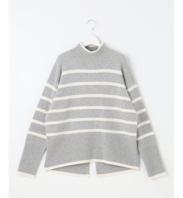 自由区「【WEB限定カラーあり・洗える】ウールカシミヤブレンドハイネック ニット」|ニット・セーター|