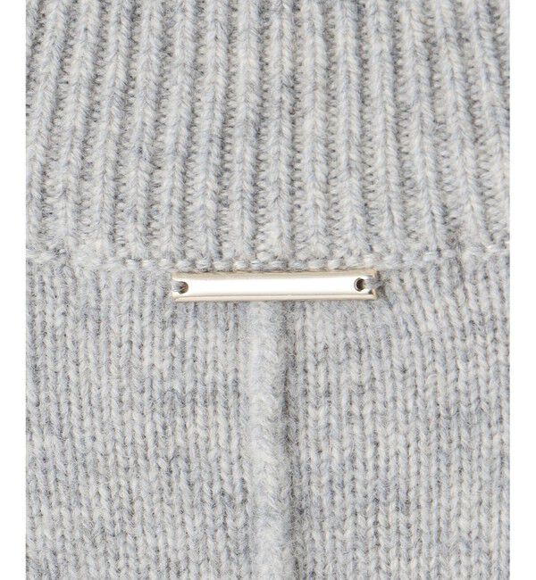 自由区「【WEB限定カラーあり・洗える】ウールカシミヤブレンドハイネック ニット」|ニット・セーター|