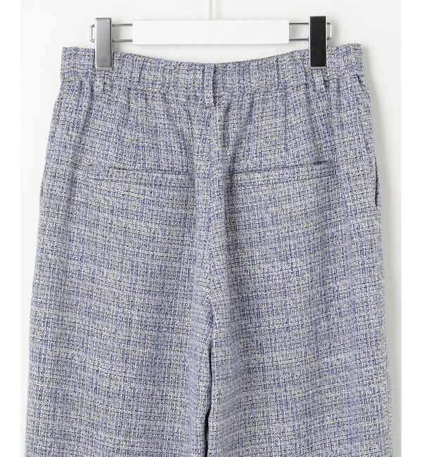 自由区「【セットアップ対応・洗える】ライトミックスツイードワイドストレート パンツ」|その他|