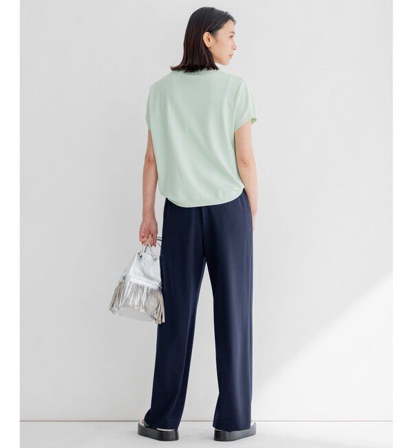 23区「【WEB限定/洗える】2WAYストレッチツイル ワイドパンツ」|その他|