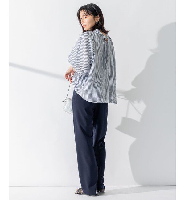 23区「【WEB限定/洗える】2WAYストレッチツイル ワイドパンツ」|その他|