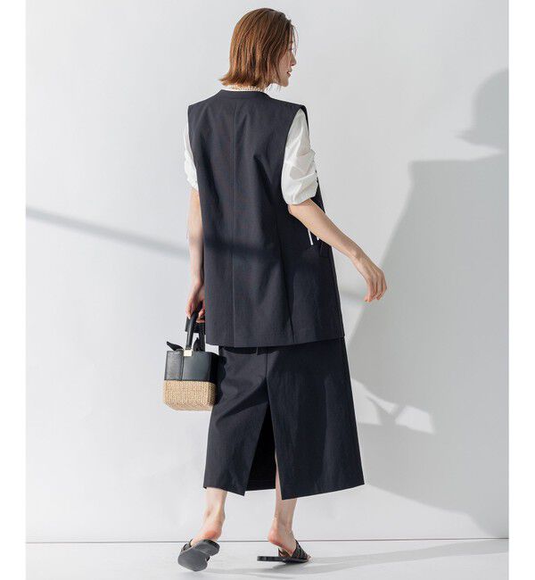 23区「【セットアップ対応】オックスストレッチ スカート」|スカート|