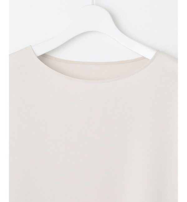 23区「【洗える】ストレッチジョーゼット フォルム カットソー」|Tシャツ・カットソー|