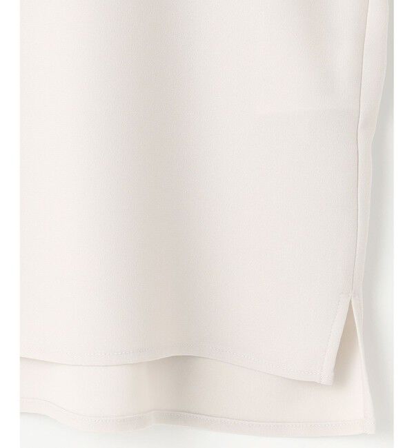 23区「【洗える】ストレッチジョーゼット フォルム カットソー」|Tシャツ・カットソー|