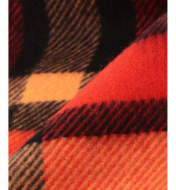 23区「カシミヤ チェック ストール」|ストール|