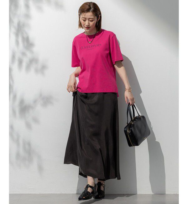 23区「【洗える】ボタニカル カラー Tシャツ」|Tシャツ・カットソー|