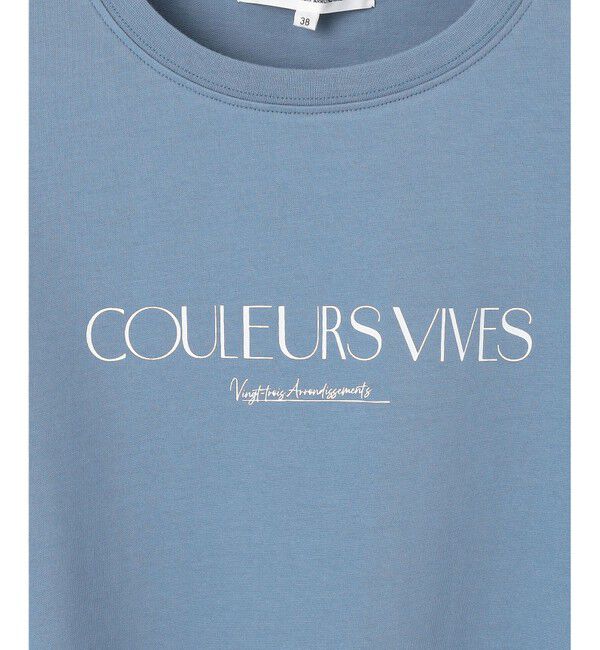 23区「【洗える】ボタニカル カラー Tシャツ」|Tシャツ・カットソー|