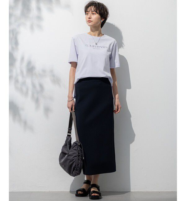 23区「【洗える】ボタニカル カラー Tシャツ」|Tシャツ・カットソー|