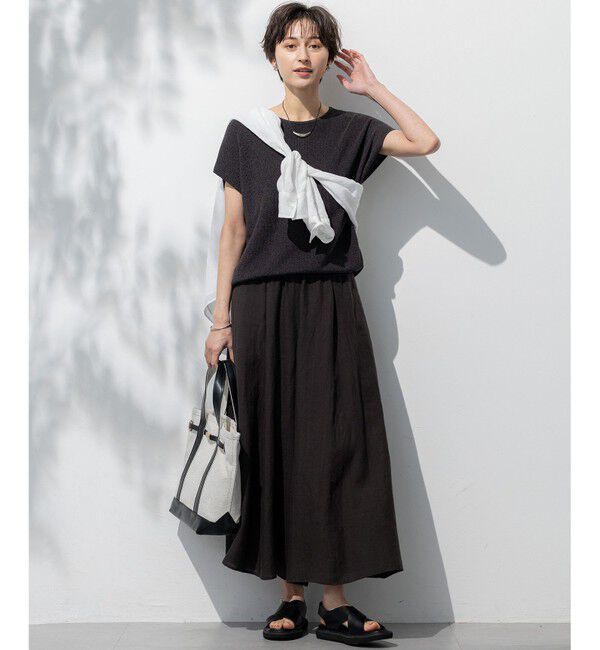 23区「【洗える】LIBECOリネン ガウチョ パンツ」|その他|