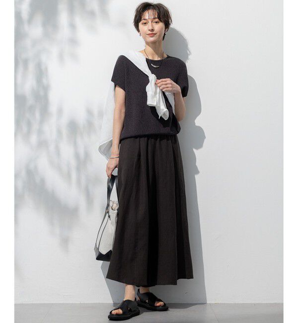 23区「【洗える】LIBECOリネン ガウチョ パンツ」|その他|