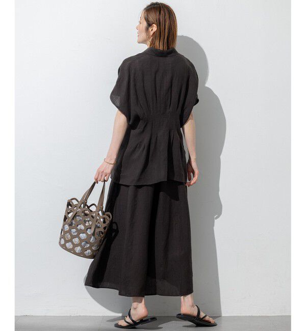 23区「【洗える】LIBECOリネン ガウチョ パンツ」|その他|