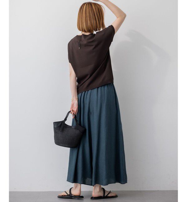 23区「【洗える】LIBECOリネン ガウチョ パンツ」|その他|