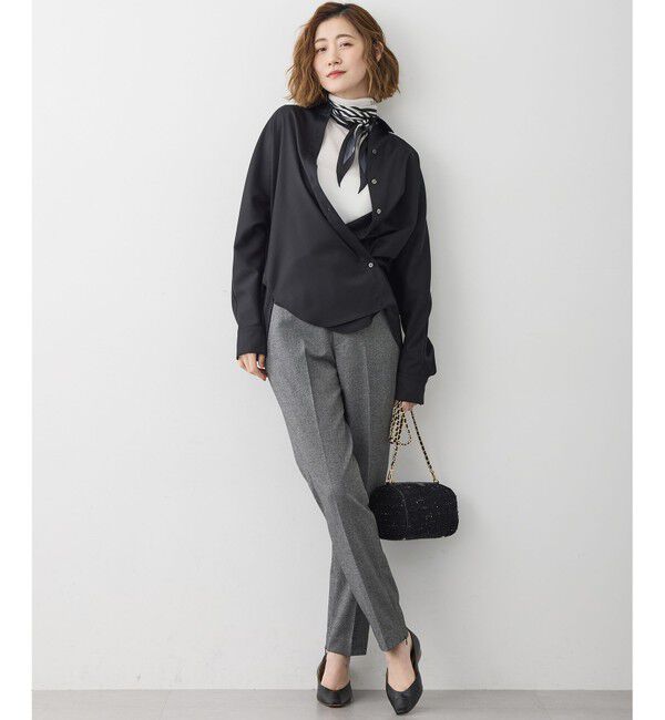 23区「【洗える】フランネル2WAY テーパード パンツ」|その他|