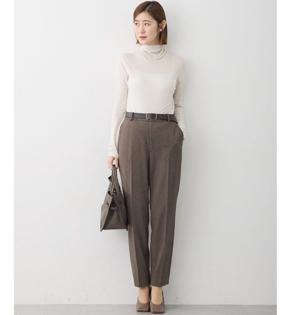 23区「【洗える】フランネル2WAY テーパード パンツ」|その他|