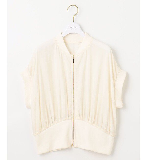 any SiS「【洗える】シアージレ ブルゾン」|ブルゾン・スタジャン|