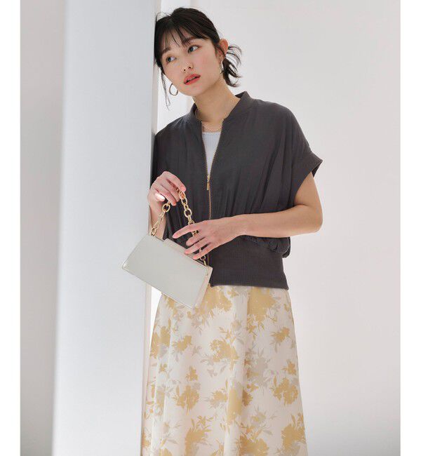 any SiS「【洗える】シアージレ ブルゾン」|ブルゾン・スタジャン|