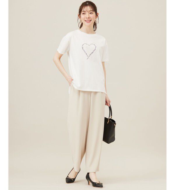 ANY SIS「【洗える】アソートロゴ Tシャツ」|Tシャツ・カットソー|