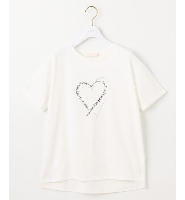 ANY SIS「【洗える】アソートロゴ Tシャツ」|Tシャツ・カットソー|