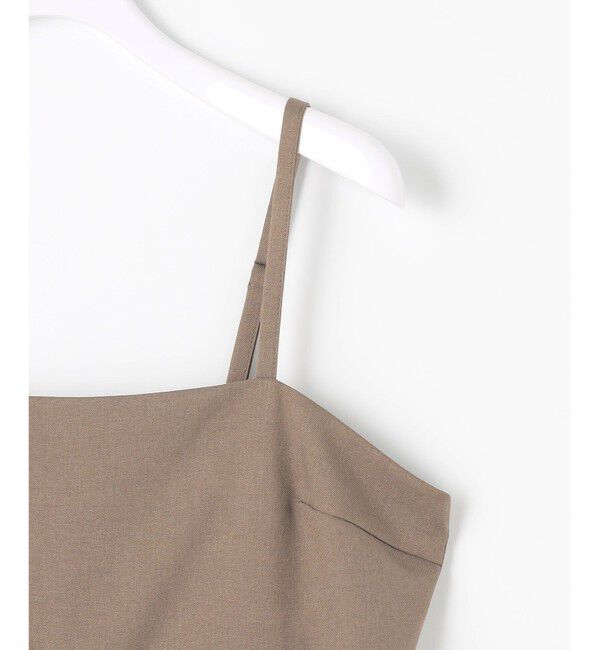 ANY SIS「【洗える・2SET】カットデザインスタイルアップ ワンピース&times;ニット」|スーツ|