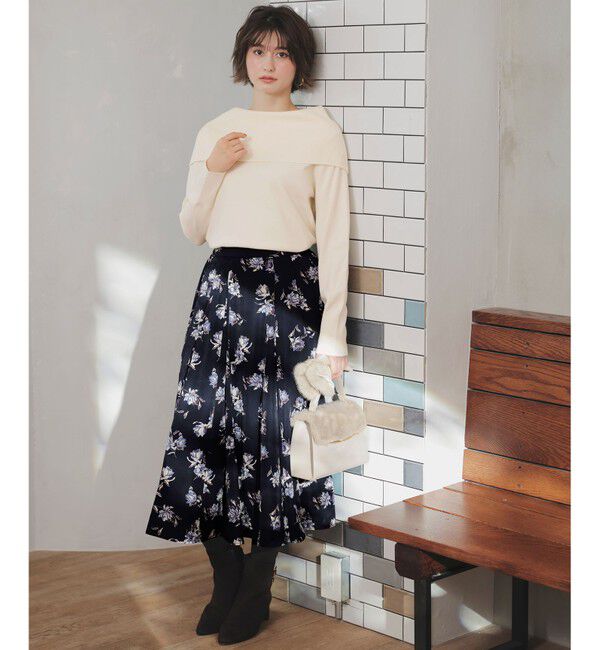 ANY SIS「【WEB・一部店舗限定】オフショルダー ニット」|ニット・セーター|