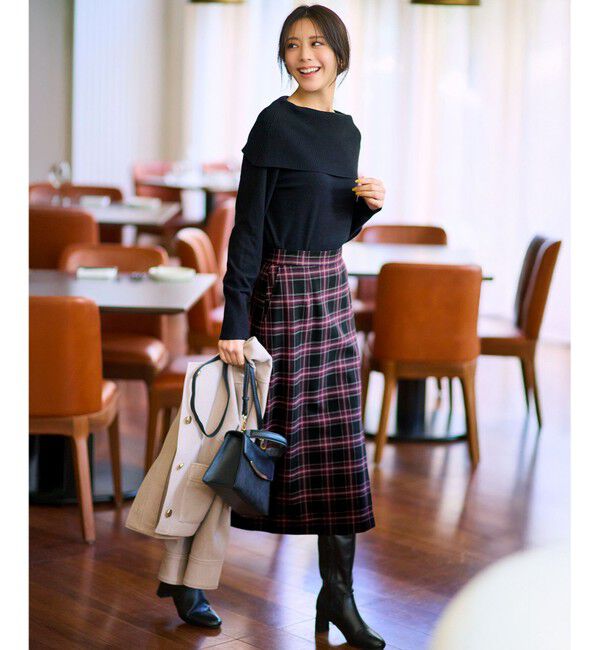 ANY SIS「【WEB・一部店舗限定】オフショルダー ニット」|ニット・セーター|