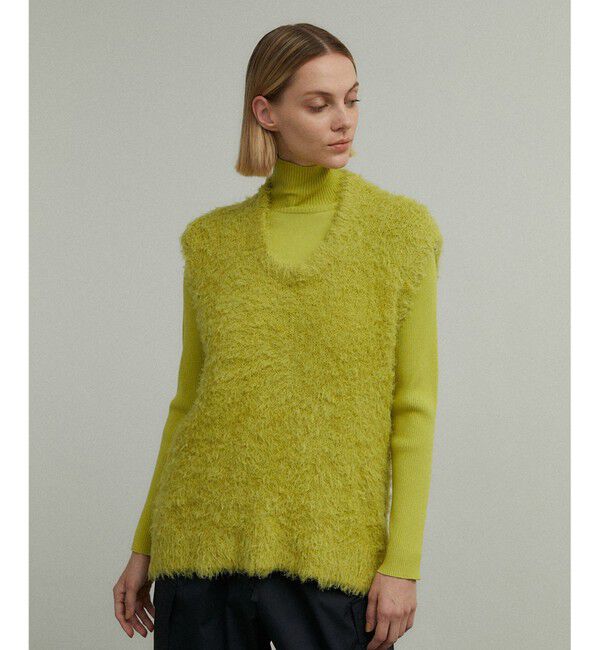 BEIGE,「MATHILDE / ニットベスト」|ニット・セーター|Chartreuse