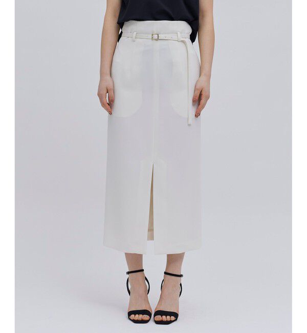 BEIGE,「【洗える】LAMERAY / スカート」|スカート|Ecru