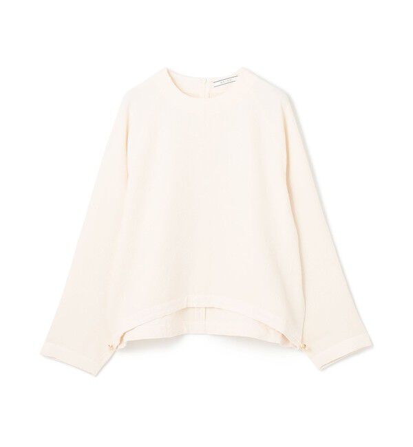 BEIGE,「BROOM / スウェット風プルオーバードロストトップス」|Tシャツ・カットソー|