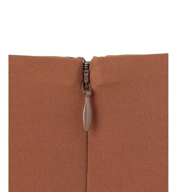 BEIGE,「【洗える】ALTHEA / ダンボールジャージーハイウエストIラインスカート」|スカート|