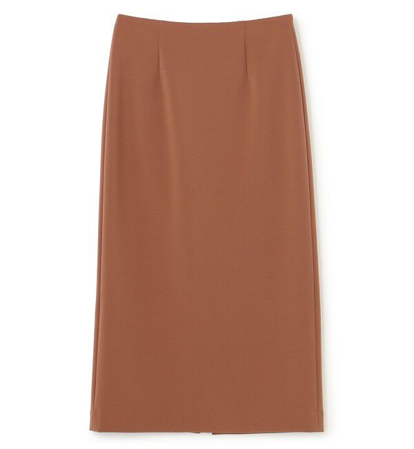 BEIGE,「【洗える】ALTHEA / ダンボールジャージーハイウエストIラインスカート」|スカート|