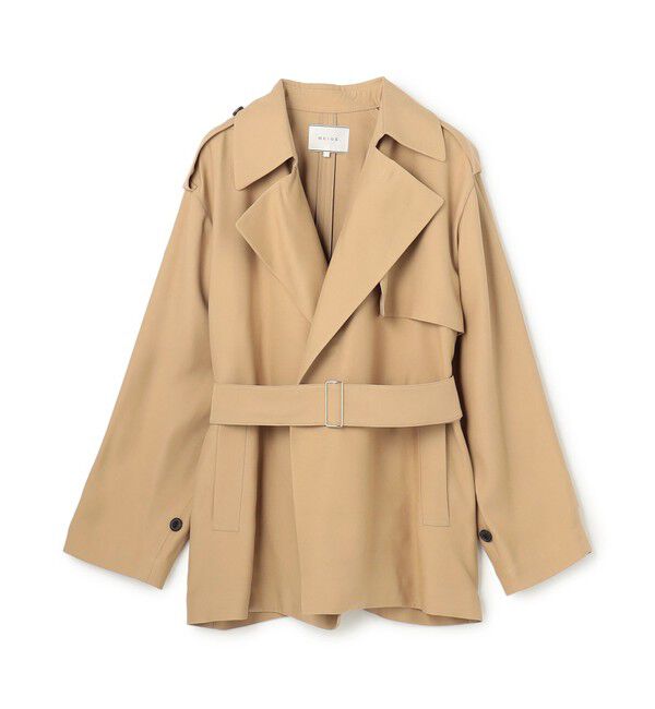 BEIGE,「VESZELYITE / ラップショートトレンチコート」|その他|