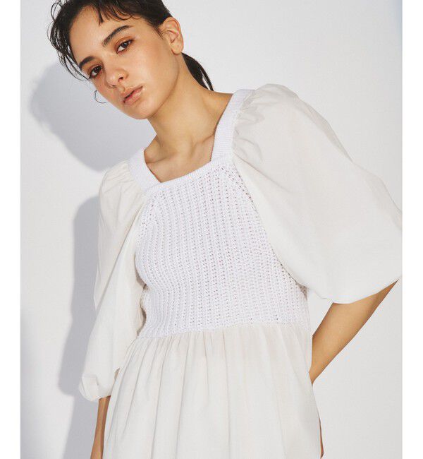 Diagram「シアーコンビニットトップ」|Tシャツ・カットソー|ホワイト