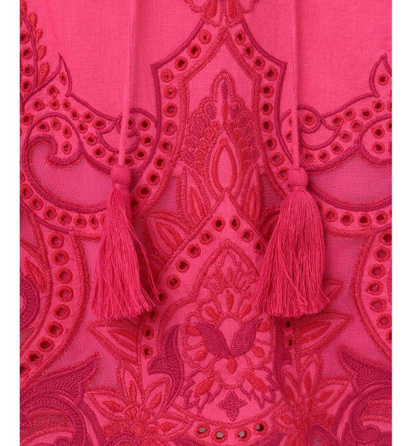 GRACE CONTINENTAL「エスニック刺繍ノースリーブ」|シャツ・ブラウス|