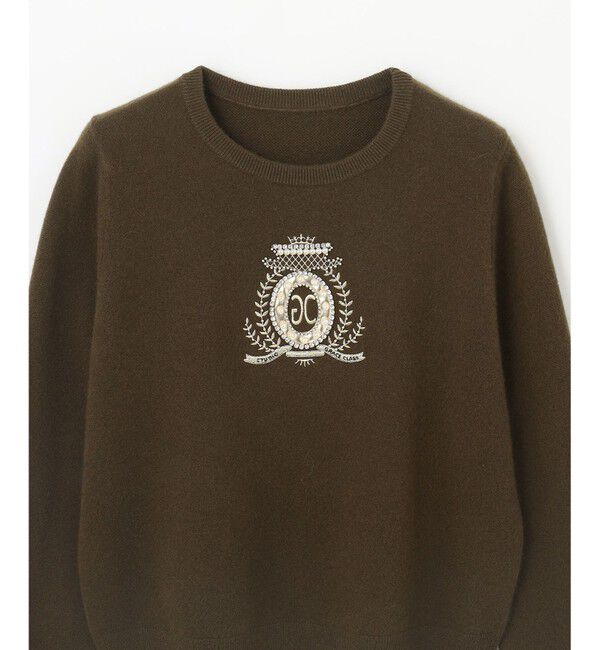 Grace Class「エンブレム刺繍ニットトップ」|ニット・セーター|