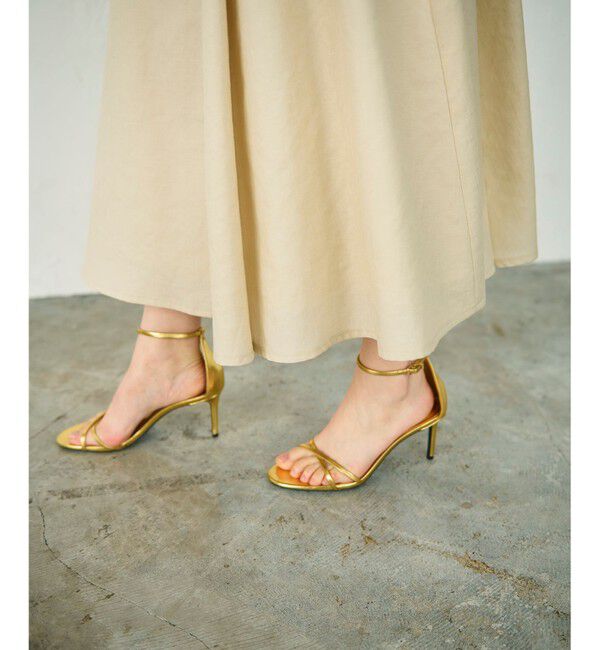 Diagram「リネンタッチタックフレアスカート」|スカート|