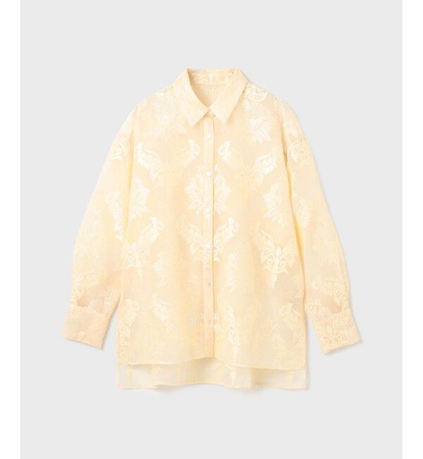 GRACE CONTINENTAL「オーナメントオーバーシャツ」|シャツ・ブラウス|