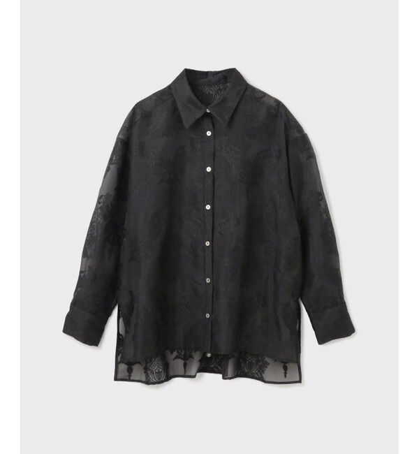 GRACE CONTINENTAL「オーナメントオーバーシャツ」|シャツ・ブラウス|