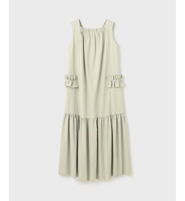 Diagram「サイドフリルタフタワンピース」|ワンピース|