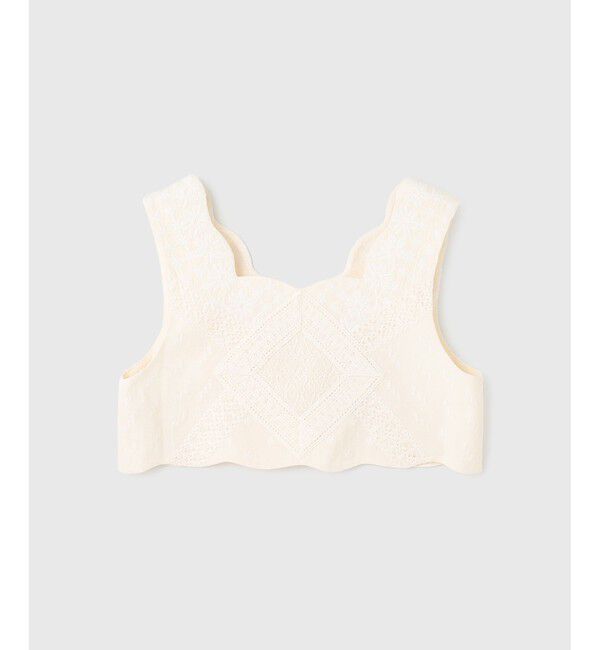 GRACE CONTINENTAL「エンブロイダリージレ」|ベスト・ジレ|