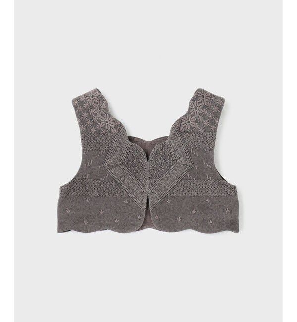 GRACE CONTINENTAL「エンブロイダリージレ」|ベスト・ジレ|