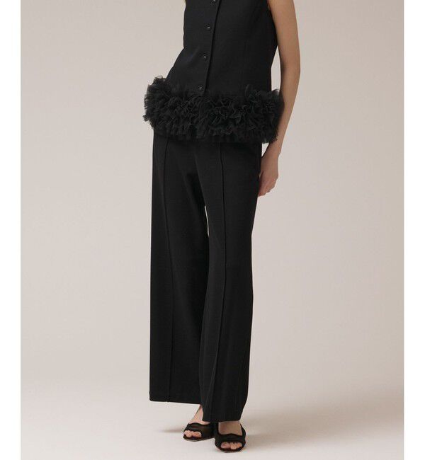 Diagram「ワイドジャージパンツ」|その他|ブラック