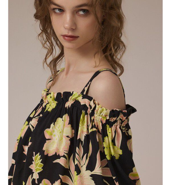 Grace Class「リゾートフラワートップ」|シャツ・ブラウス|