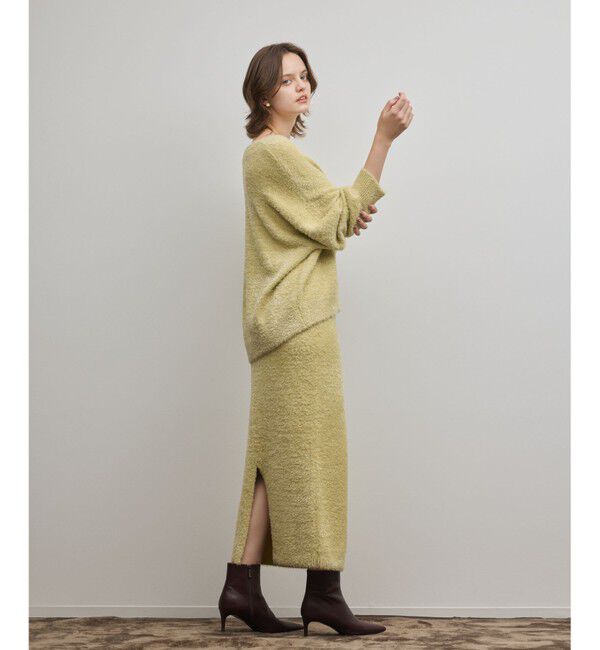 Diagram「ラメフェザーニットスカート」|スカート|