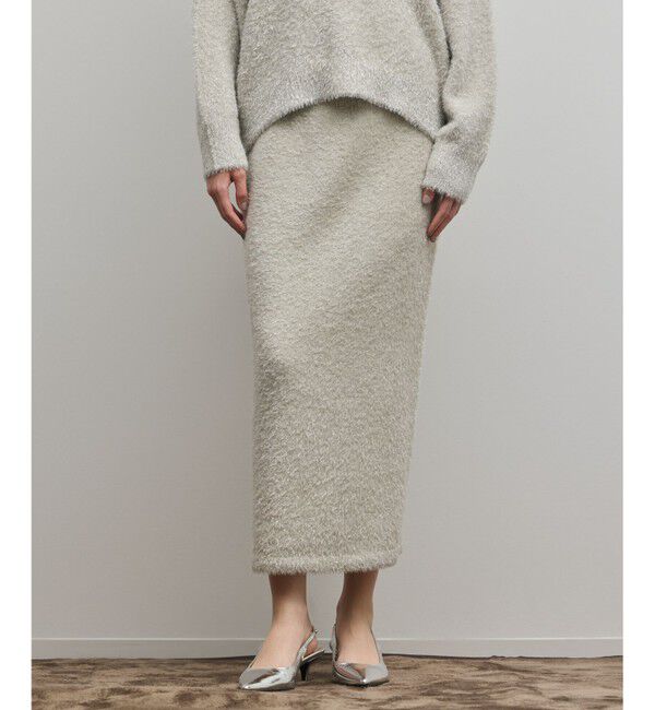 Diagram「ラメフェザーニットスカート」|スカート|