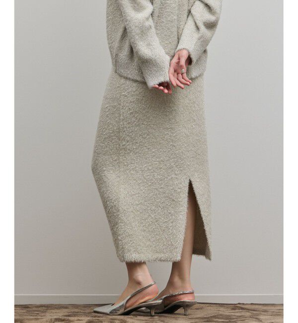 Diagram「ラメフェザーニットスカート」|スカート|