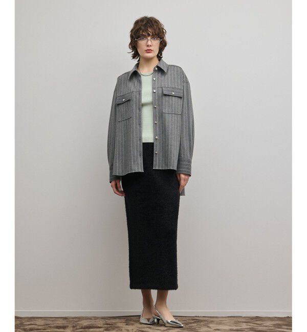 Diagram「ラメフェザーニットスカート」|スカート|